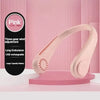 Portable Mini Home Summer Air-cooled Neck Hanging Fan for Outdoor Sports, Running, Travel Without Blades, Wearable USB Neck Stra