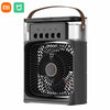 Xiaomi 3-in-1 Portable Air Conditioner Fan With LED Night Light Household Mini Humidifier Air Cooler Office Home Adjustable Fan